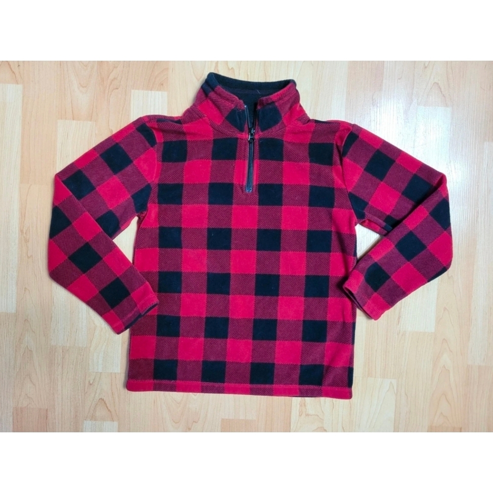 BUNDLE & SAVE The Children's Place buffalo plaid half zip